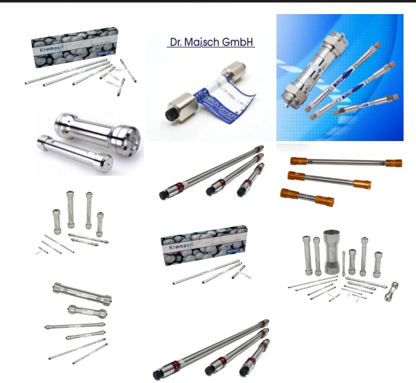 Catálogo de columnas y accesorios